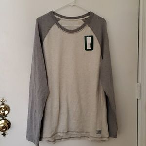 Flag and anthem long sleeve shirt